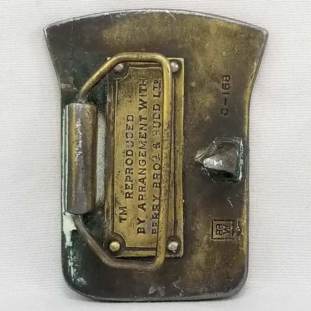 Vintage Cutty Sark‎ Blended Scots Whisky Bottle Belt Buckle Novelty